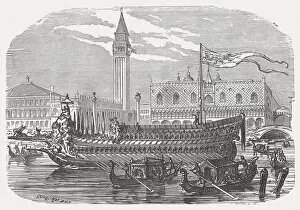 Bucentaur - Galley of the doges of Venice, built 1728