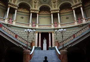 The Bucharest Athenaeum, rum. Ateneul Roman, Bucharest, Romania