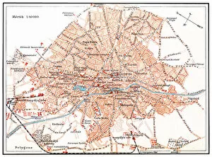 Business Travel Collection: Bucharest map