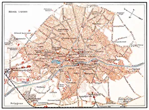 Business Travel Collection: Bucharest map