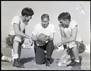 Ohio Prints: Buckeye Players and Coach