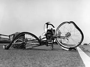Landscape Unusual Prints: Buckled Bike