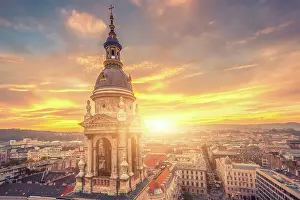 Prints of Zsolt Hlinka, 586602865 Architectural Harmony: Budapest panorama