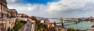 Suspension Bridge Gallery: Budapest - Sweeping View