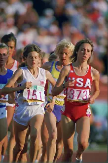 Olympics Prints: Budd & Decker in 3000m final