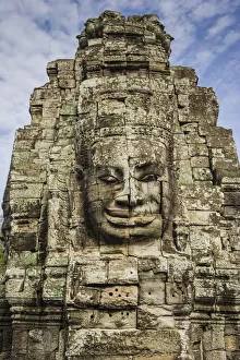 Images Dated 16th July 2006: Buddha carved faces in Bayon Temple