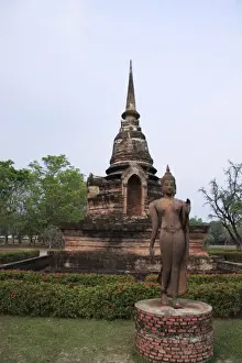 February Prints: Buddha Statue at Wat Sa Si