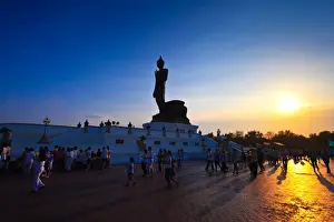 Thai Culture Prints: Buddhist ceremony and ritual in Bucha day