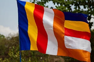 Images Dated 18th April 2015: Buddhist Flag