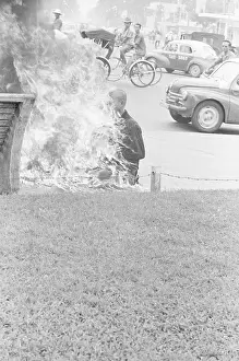 Performing Prints: Buddhist Monk Performs Ritual Suicide