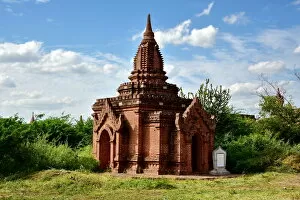 Images Dated 17th November 2015: Buddhist temple inside Bagan unesco ruins Myanmar
