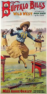 Tricks Prints: Buffalo Bills - Miss Annie Oakley