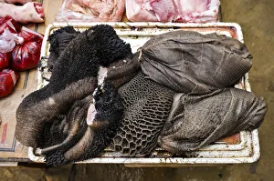 Market Gallery: Buffalo stomach, delicacy, market, Vietnam, Asia