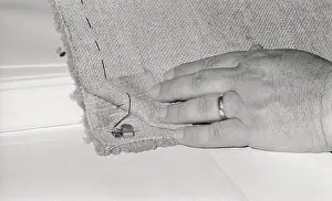 Bugging Device Sewn into Rug