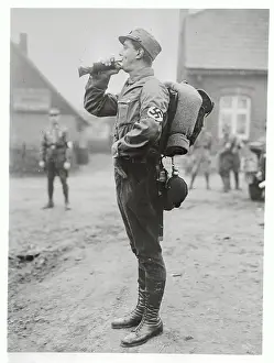Bugler Playing Bugle