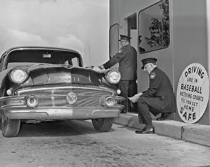 Buick Prints: Buick At Toll Gate