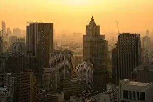 Images Dated 6th February 2015: Building Bangkok cityscape