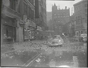 Building Debris on Street