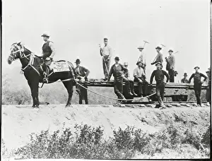 Building of the Northern Pacific Main Line