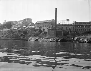 Buildings on Alcatraz