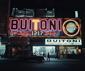 Huty24938 Prints: Buitoni Sign