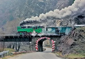 Images Dated 20th August 2009: Bulgaria State Railways steam