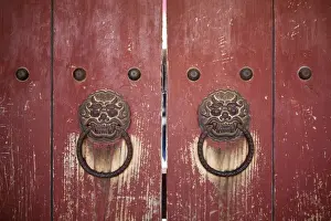 Doorknob Prints: Bulguksa temple gate
