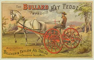Spreading Prints: Bullard Improved Hay Tedder Advertisement