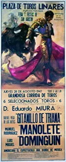 T1686659 Prints: Bullfight Poster Spain