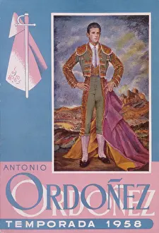 Huty 16882 Prints: Bullfighting Poster