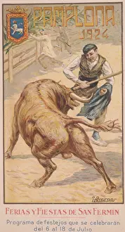 Huty 16882 Prints: Bullfighting Poster