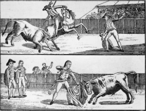 Images Dated 19th September 2007: Two Bullfights