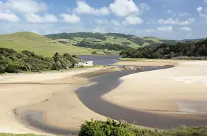 Lagoon Prints: Bulungula, Cloud, Eastern Cape, Hill, Lagoon, Landscape, Nature, Peacefulness, River