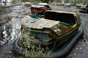 Eerie, Haunting, Abandon, Chernobyl Gallery: Bumper cars