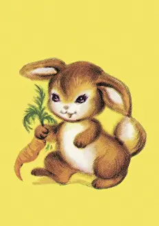 Fluffy Prints: Bunny rabbit