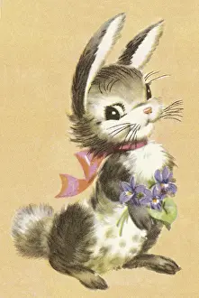 Fluffy Prints: Bunny rabbit
