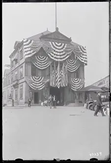 Respect Prints: Bunting-Draped Pier in New York