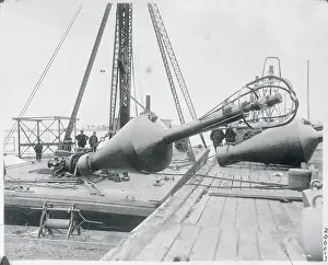 Ottawa Prints: Buoy Being Loaded onto Deck