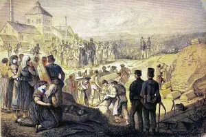 Characteristic Prints: Burial of the victims at the Segengottesschacht of Burgk