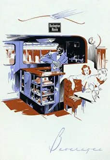 Bartender Prints: Burlington Route, The