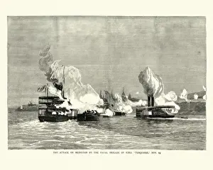 Third Burma War, Attack on Meingyan Naval Brigade of HMS Turquoise