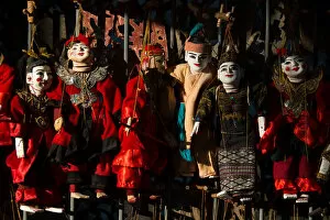Images Dated 10th December 2014: Burmese puppets