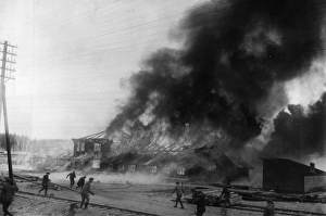 Finland Collection: Burning Base