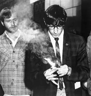 Burning a Draft Card