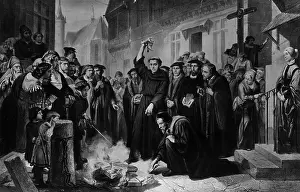 Watching Prints: Burning Papal Bull