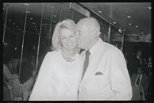 Burt Bacharach Kissing Angie Dickinson