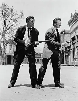 Burt Lancaster And Kirk Douglas