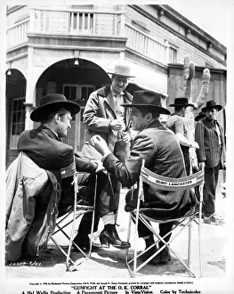 Lac0044 Prints: Burt Lancaster And Kirk Douglas In Gunfight At The O.K. Corral