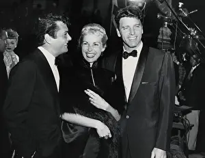 Burt Lancaster and Tony Curtis with Janet Leigh