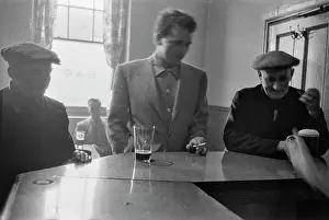Burton Drinking With His Father
